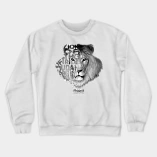 Lion of the tribe of Judah - Revelation 5.5 Crewneck Sweatshirt